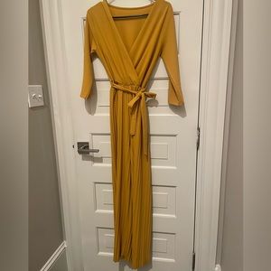 Beautiful yellow romper